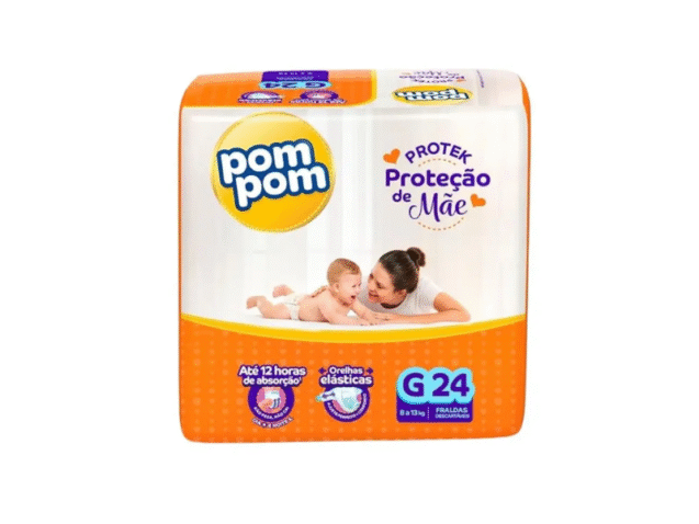Fralda Pom Pom Protek